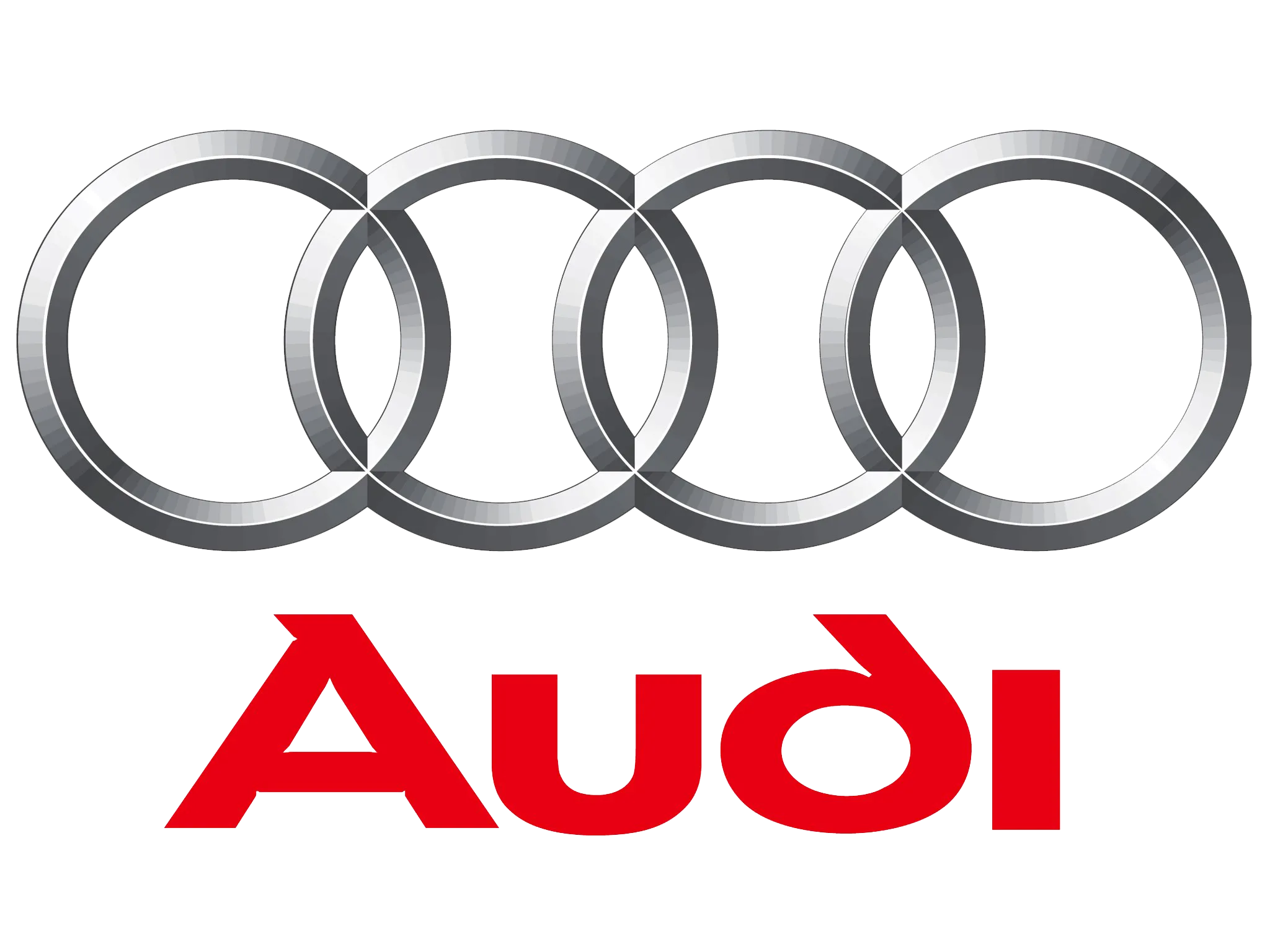 Logo značky Audi
