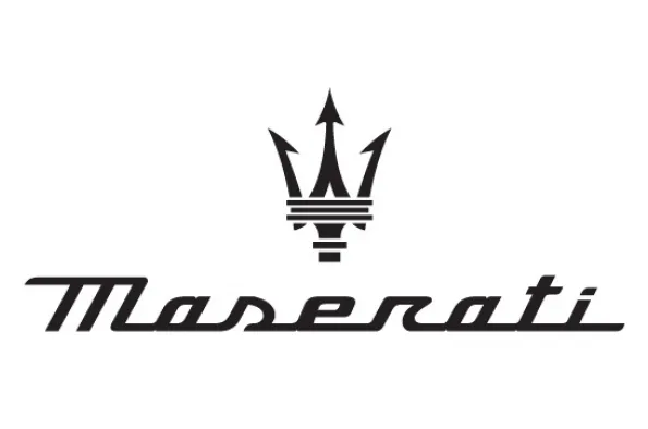 Logo značky Maserati