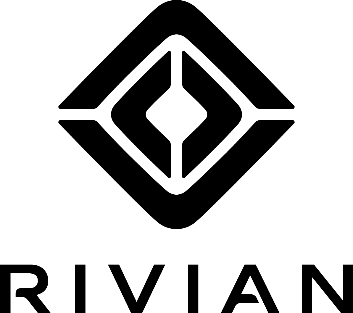 Logo značky Rivian