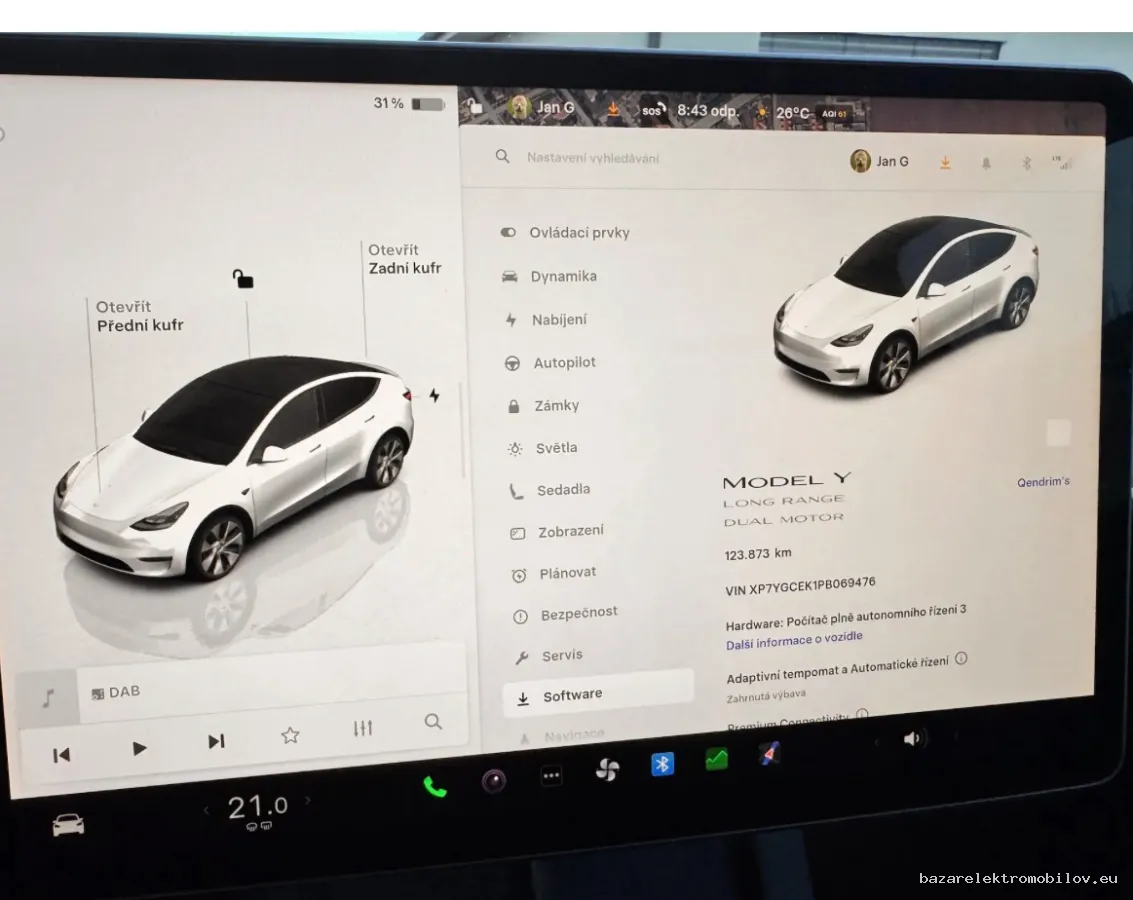 Tesla Model Y LR AWD - Fotografia inzerátu 6