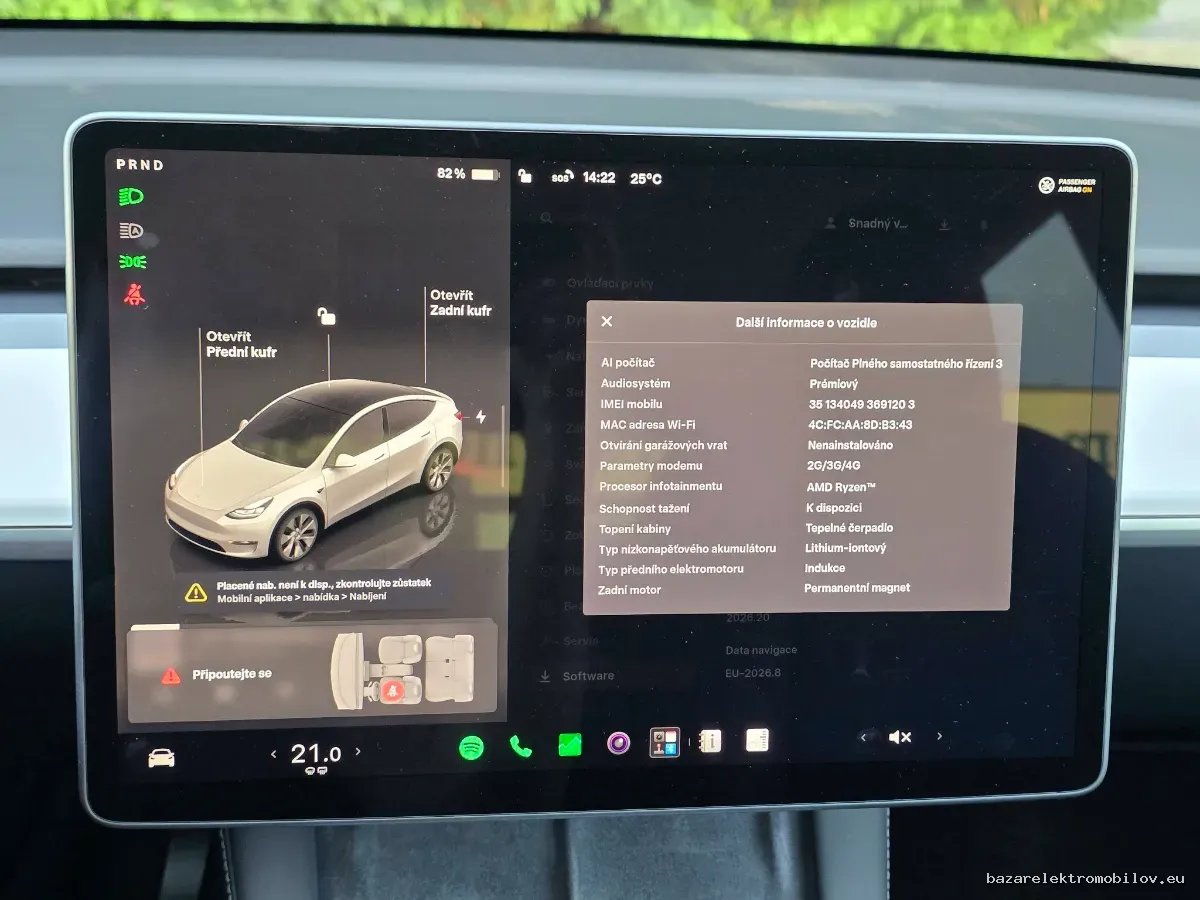 Tesla Model Y LR AWD - Fotografia inzerátu 8